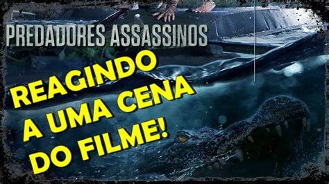 Predadores Assassinos Reagindo Rea O A Uma Cena Do Filme