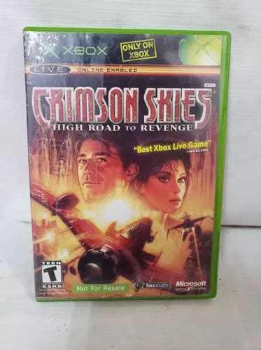 Crimson Skies Juego Fisico Xbox Clasico Meses Sin Inter S