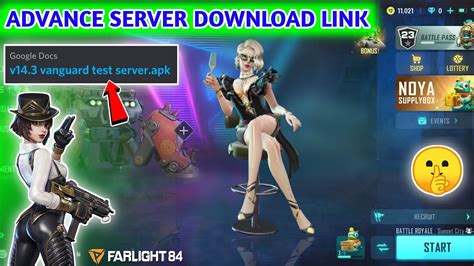 Farlight 84 Advance Server Download Link Farlight 84 Advance Server