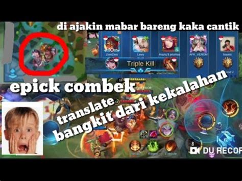 Player Nob Bangkit Dari Kekalahan Epick Combek Bikin Ngakak Mobile