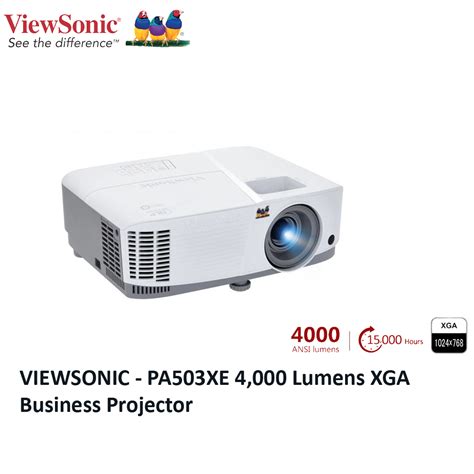 Viewsonic Pa Xe Dlp Projector Lumens Xga Shopee Malaysia