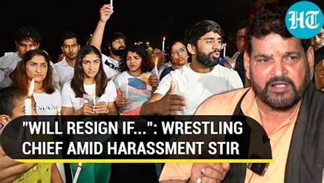 Shaheen Bagh Behind Wrestlers Wfi Chief Brij Bhushans Big Claim