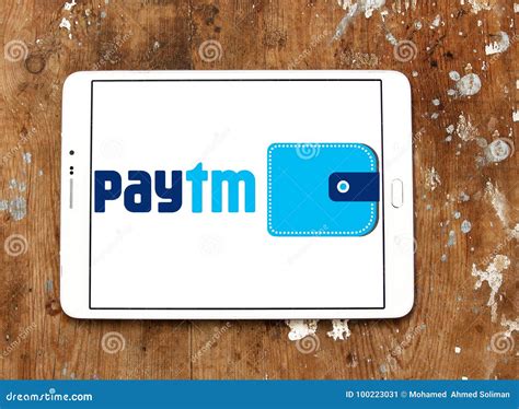 Paytm Payments bank logo editorial photo. Image of illustrative - 100223031