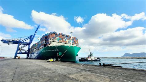 Satisfacci N En Tti Por Acoger La Escala Inaugural Del Cma Cgm Jacques