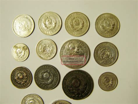 Rare Russian Soviet Union Ussr Silver Coin 20 Cents 1929 Russia