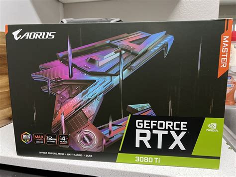 Gigabyte Aorus Geforce Rtx 3080 Ti Master 12gb Gddr6x Graphics Card