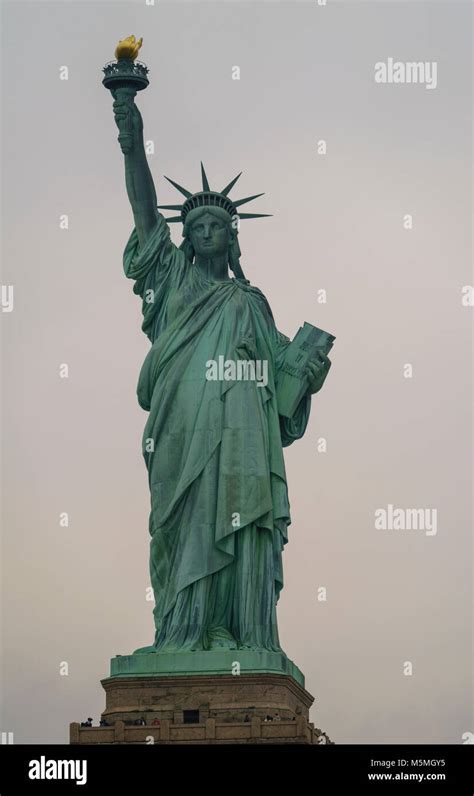 Statue of Liberty, Liberty Island, New York Harbor Stock Photo - Alamy