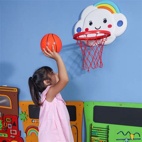 Buy Hamleys Multicolour Basketball Board Hoop Set for Kids & Adults