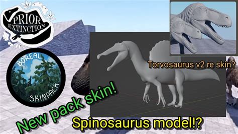 Spinosaurus Model In Prior Extinction Roblox Prior Extinction