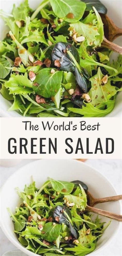 How To Make Best Green Salad In The World