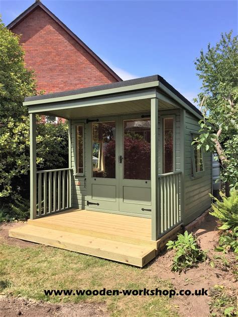 Summerhouse With Single Pitched Roof The Wooden Workshop Bampton