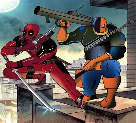 Deadpool and Deathstroke comission by Maildanreseyes on DeviantArt