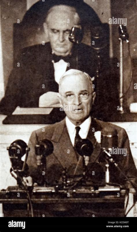 Discurso de harry truman fotografías e imágenes de alta resolución Alamy