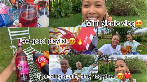 Mini Picnic Vlog Feeling Good And Happy Playlist South African