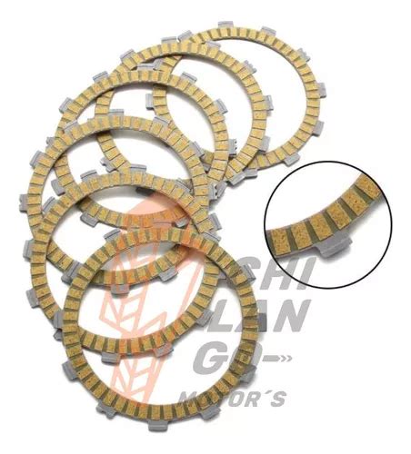 Pastas De Clutch Yamaha Xv535 Virago 535 1997 2003 Envío gratis