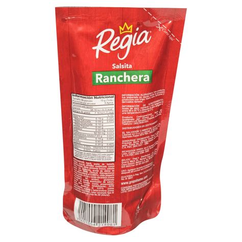 Comprar Salsita Ranchera Regia Doypack 100 G Walmart El Salvador