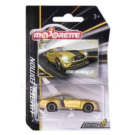 Miniatura Carro Ford Mustang Gt Limited Edition Majorette