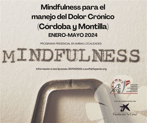 Mindfulness Para El Manejo Del Dolor CrÓnico Acofi