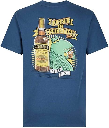 Weird Fish Aged To Perfection Artist T Shirt Ensign Blue Size 2xl