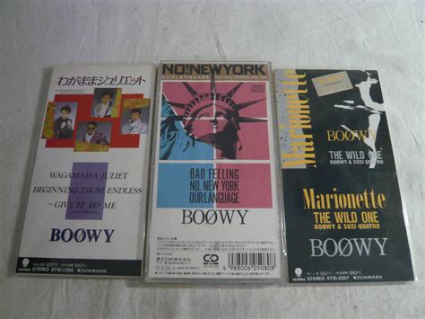 Yahoo オークション 8㎝cd3枚セット《boowy マリオネット Bad Feel