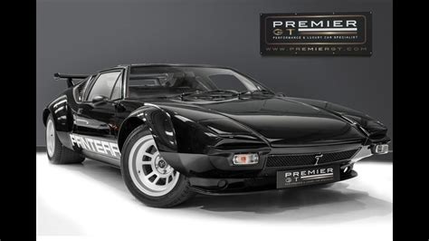 Detomaso Pantera Black 1972 Youtube