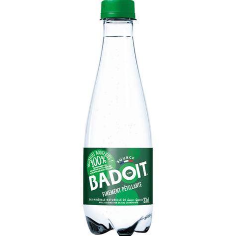 Eau Min Rale Naturelle Gazeuse Badoit Verte Comptoir Des Vignes