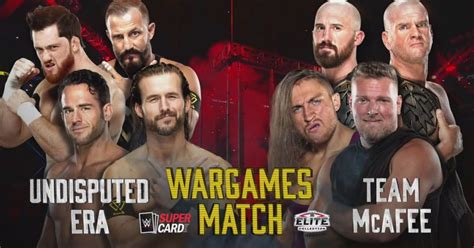 NXT Takeover Wargames Results Men S WarGames Match