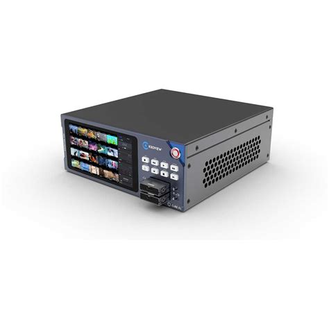 Kiloview CUBE R1 9 Channel NDI Touchscreen Recorder System With Dual Hot Swappable SSD Slots