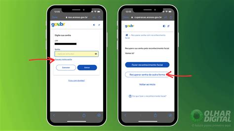 Como Recuperar Sua Senha Da Conta Gov Br No Computador Ou App