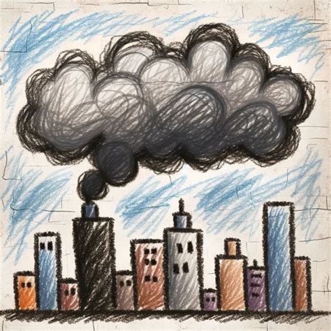 30 Pollution Drawings Land Water And Air Pollution Drawings In 2024