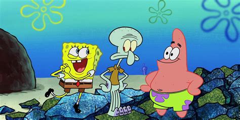 Spongebob Squarepants And Squidward And Patrick