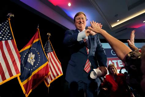 Mississippi Gov. Tate Reeves projected to beat Brandon Presley - ABC News