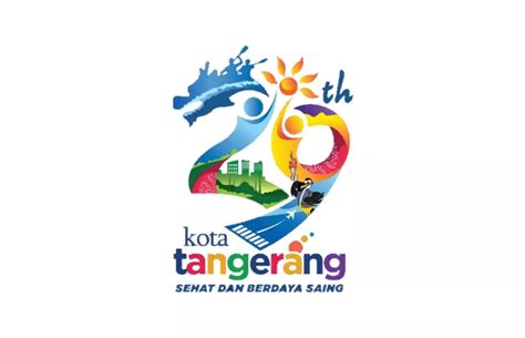 Logo HUT Kota Tangerang Ke 29 Tahun 2022 PNG