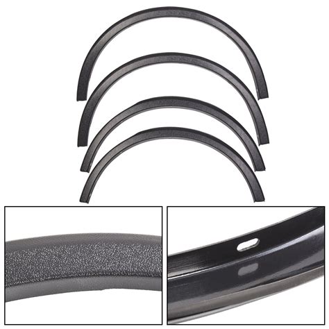 Hecasa For Subaru Outback Wheel Arch Fender Moldings Pcs