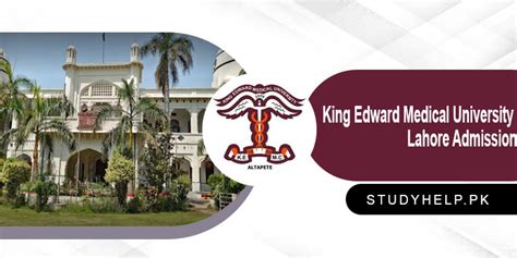 King Edward Medical University Lahore Admission 2024