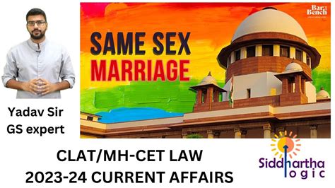 The Hindu Current Affairs Same Sex Marriage Best Clat Mh Cet Law