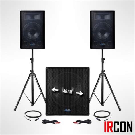 Audio Club W Komplet Bluetooth Usb Subwoofer Novo