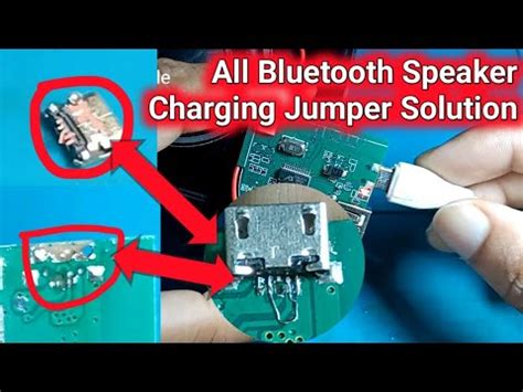 All Bluetooth Speaker Charging Jumper Solution Hasim Mobile Youtube