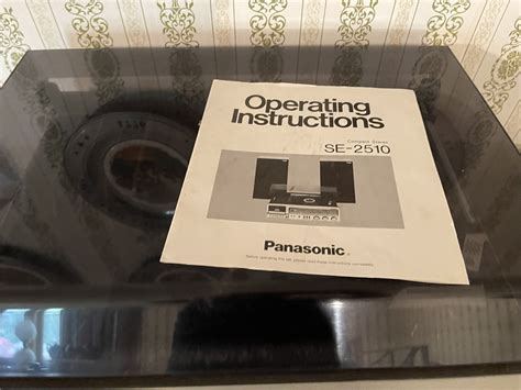 Great Finds Online Auctions - Panasonic SE-2510 Stereo System