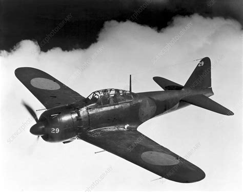 Mitsubishi A M Zero Aircraft World War Stock Image C