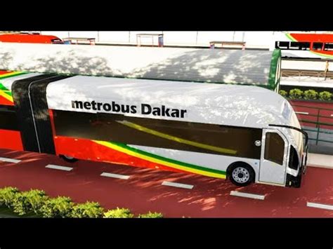 Sénégal les essais pour le nouveau bus rapide débutent à Dakar YouTube