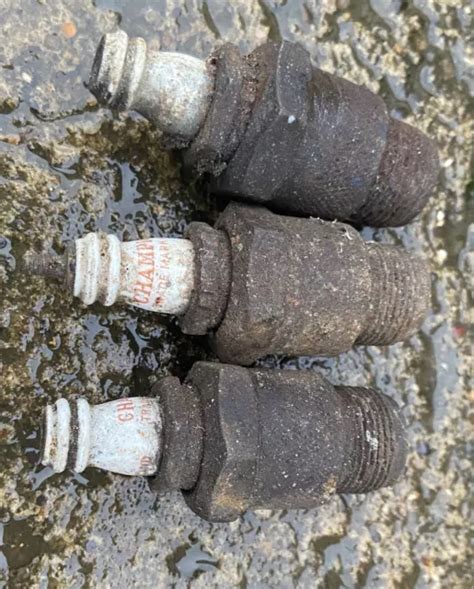 fordson enn champion spark plugs  picclick uk
