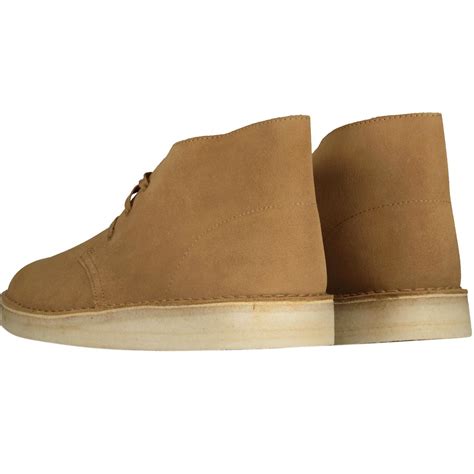 Desert Coal Clarks Originals Suede Desert Boots Dark Sand