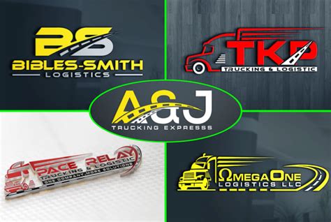 Do Logistic Transport And Trucking Logo Within 24 Hours By