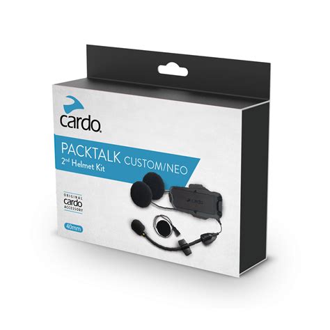 Kit De Audio Hd Para Intercomunicadores De Moto Cardo Packtalk Neo