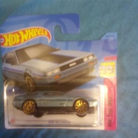 HOT WHEELS DMC DeLorean Blu HW Anni 80 Nuovo 2023 Pressofuso EUR 7 04