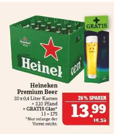 Heineken Premium Beer Angebot Bei Marktkauf Prospekte De