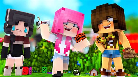 My Best Friend Jealous Of The New Girl Playground Minecraft Roleplay Youtube