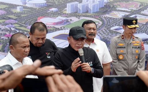 Gubernur Edy Letakkan Batu Pertama Pembangunan Sport Centre Sumut Tobapos