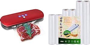 Amazon de KitchenBoss 3 in 1 Vakuumiergerät für Trockene und Feuchte